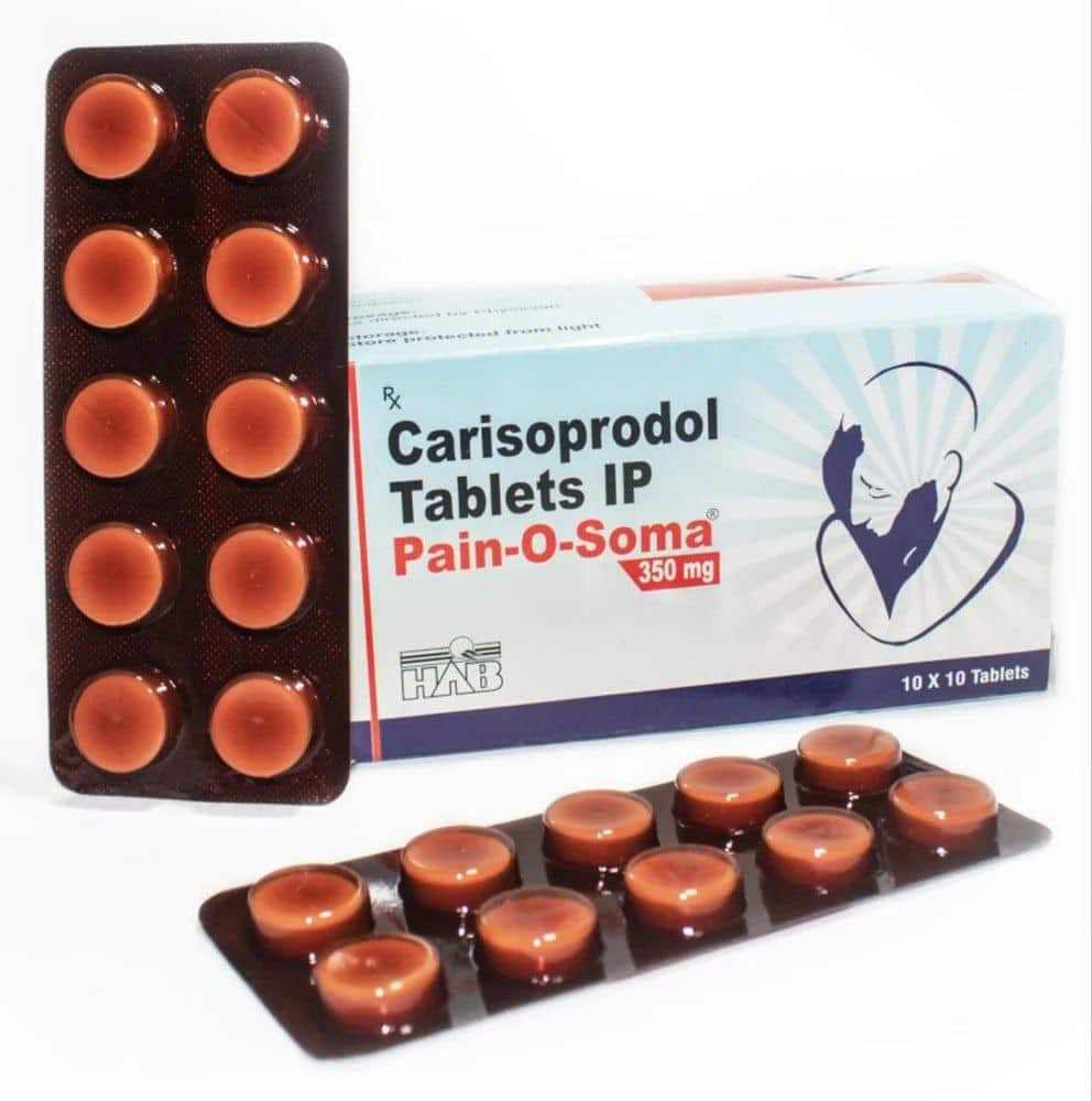 Carisoprodol Tablets / Soma Pain -30/350mg